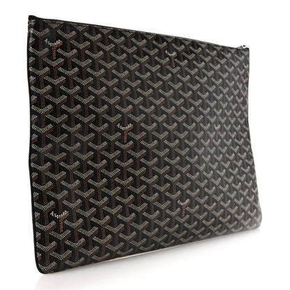 Goyard Goyardine Senat Pochette GM Black 3 of 11