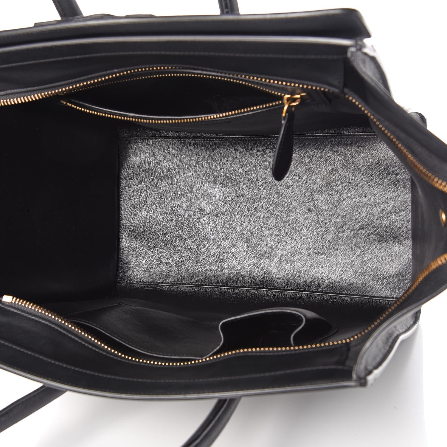 Celine Smooth Calfskin Mini Luggage Black 5 of 18