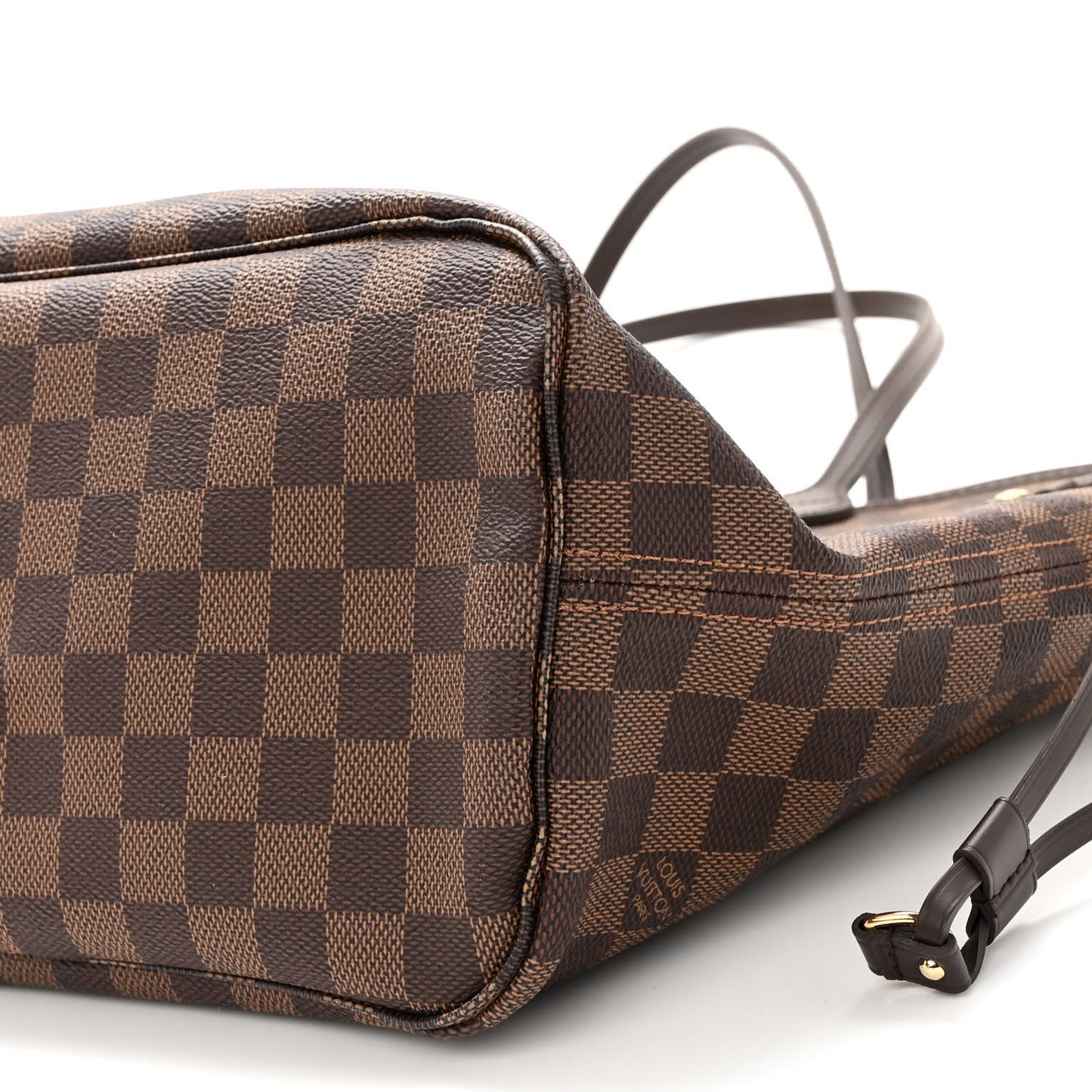 Damier Ebene Neo Neverfull MM Rose Ballerine