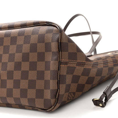 Louis Vuitton Damier Ebene Neo Neverfull MM Rose Ballerine 9 of 9