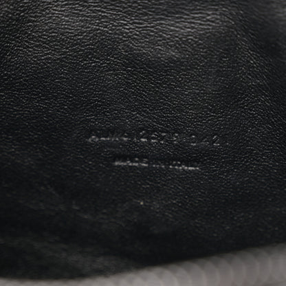Saint Laurent Grain De Poudre Matelasse Monochrome Monogram Mini Lou Camera Bag Black 6 of 10