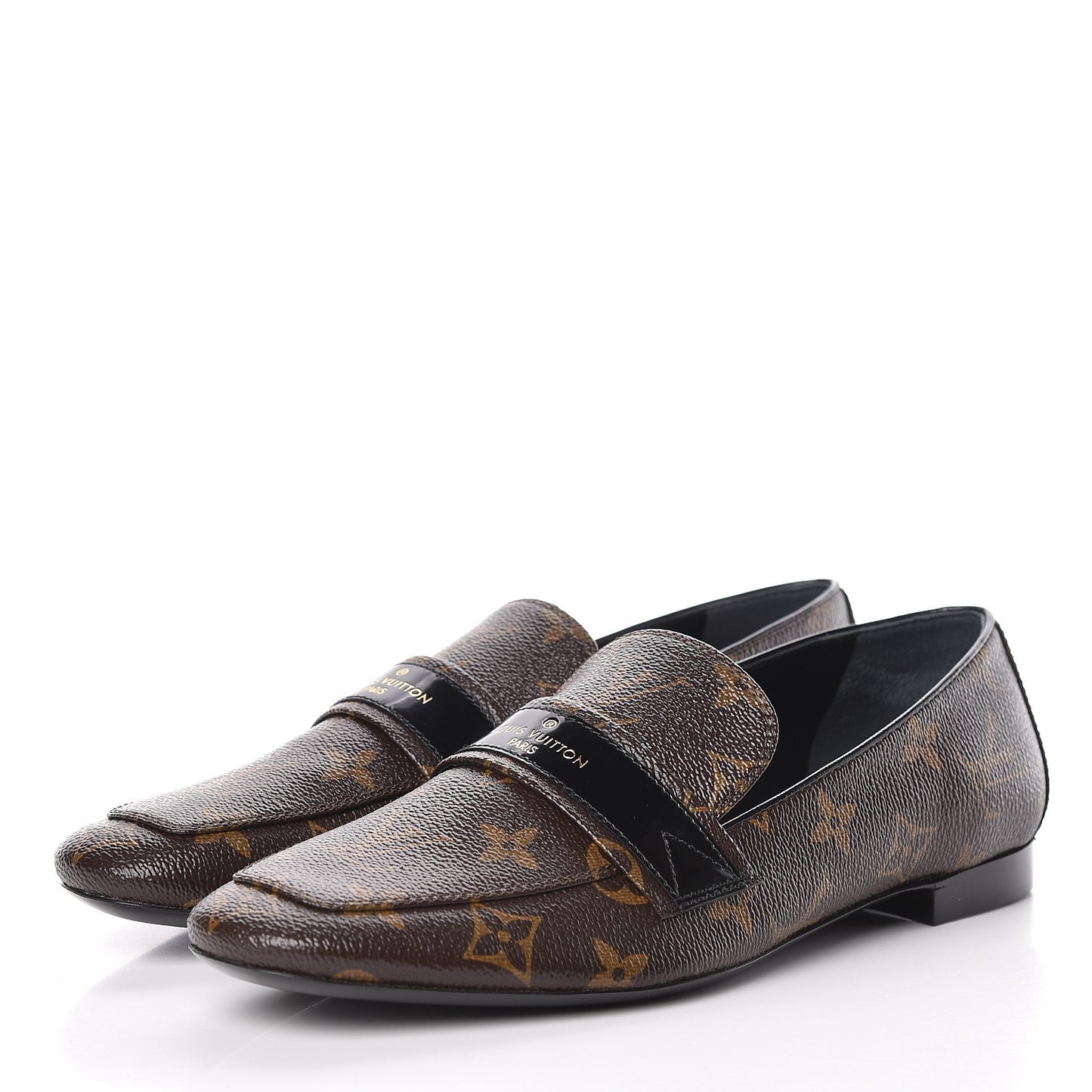 Monogram Upper Case Flat Loafer 38