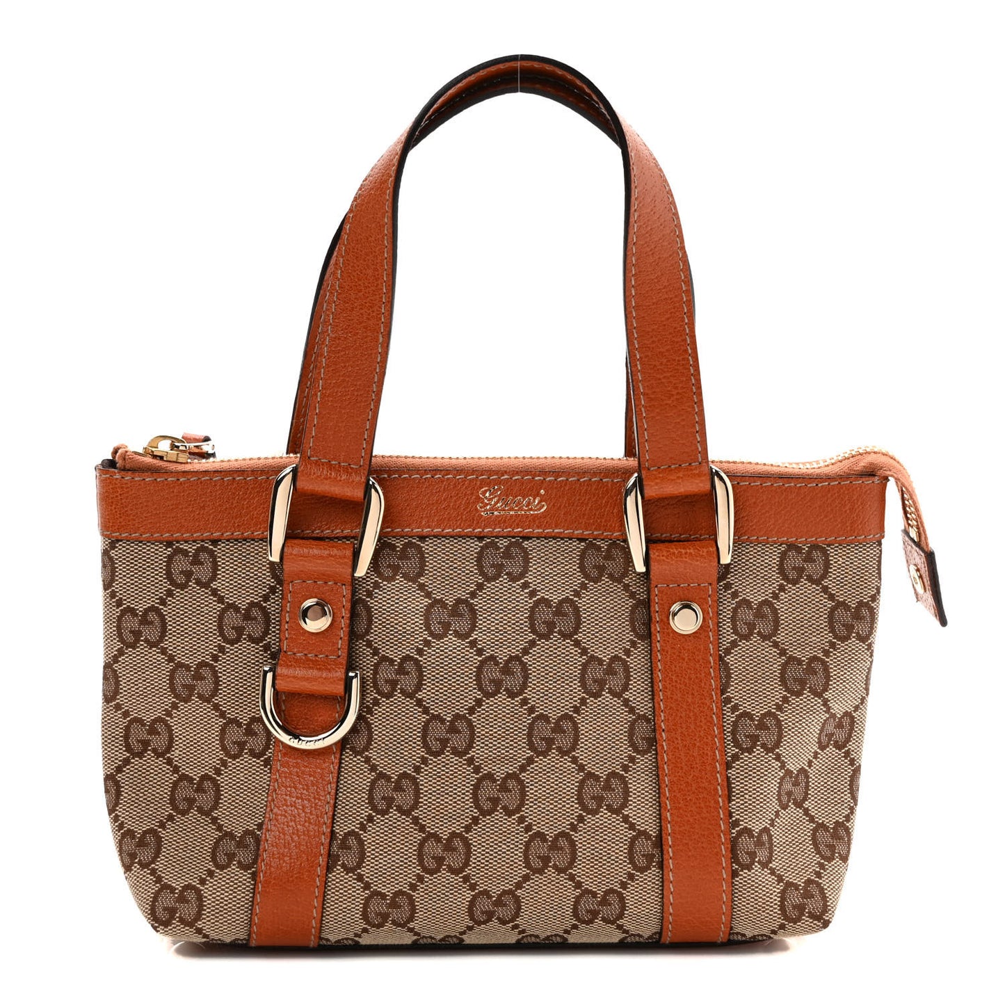 Monogram Small Abbey Tote Orange