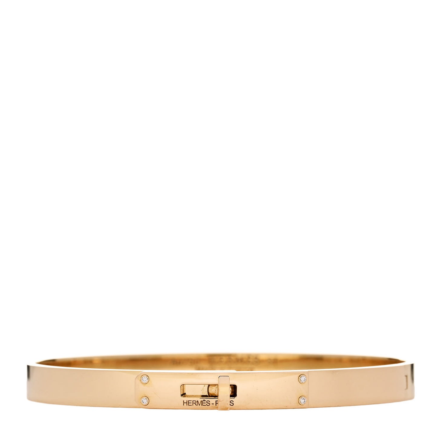 18K Yellow Gold Diamond PM Kelly Bracelet ST