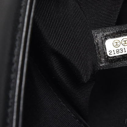 Chanel Lambskin Quilted New Medium Boy Flap Black 7 of 13