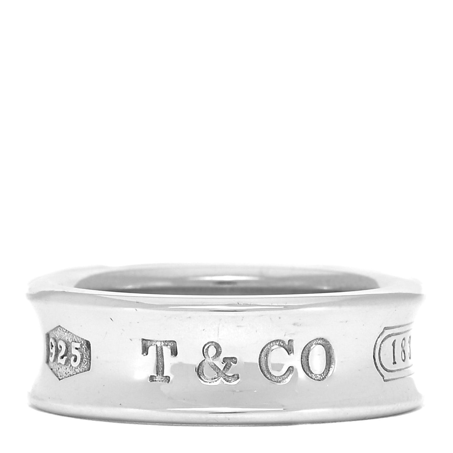 Sterling Silver 1837 Band Ring 54 7