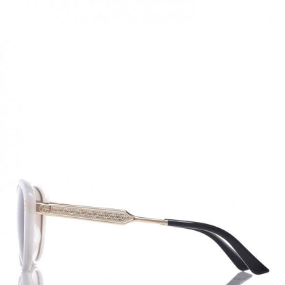 Gucci Cat Eye GG3839/F/S Sunglasses White 2 of 9