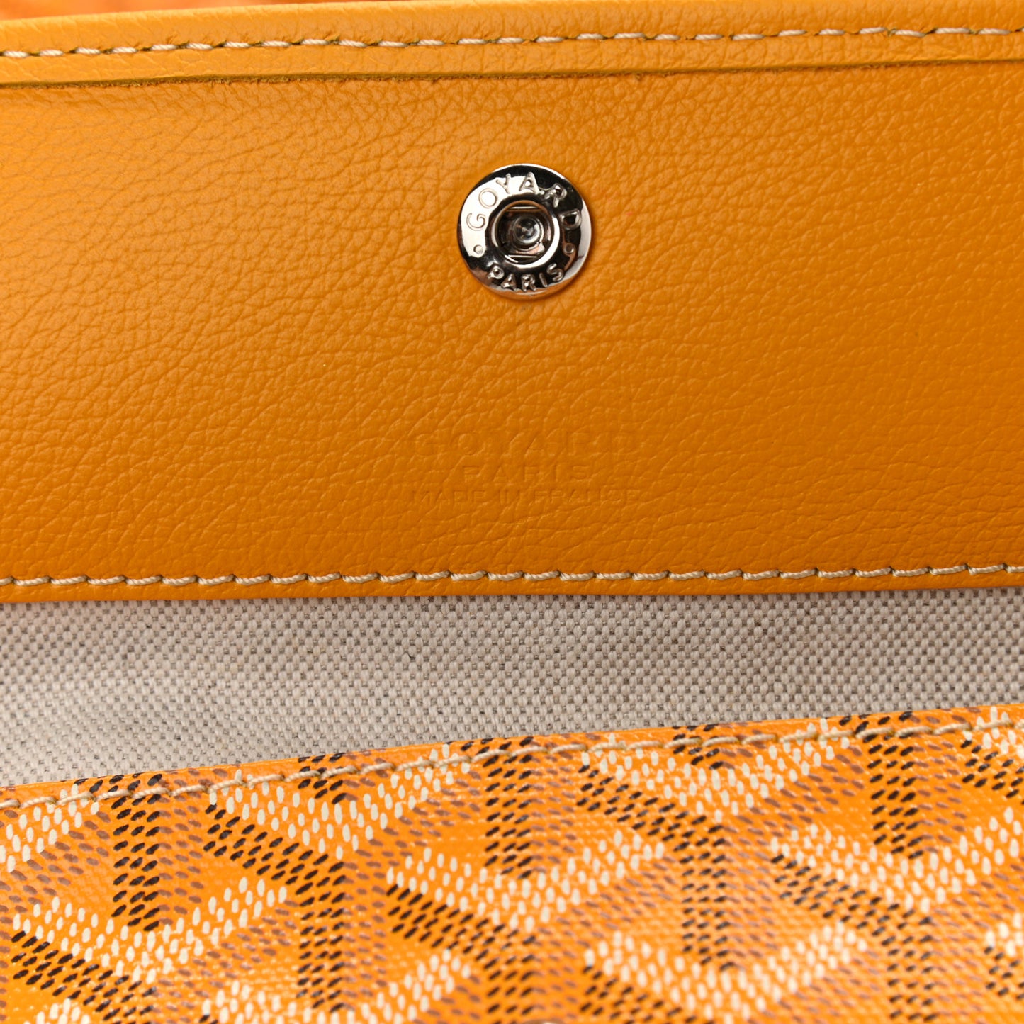 Goyardine Saint Louis PM Yellow