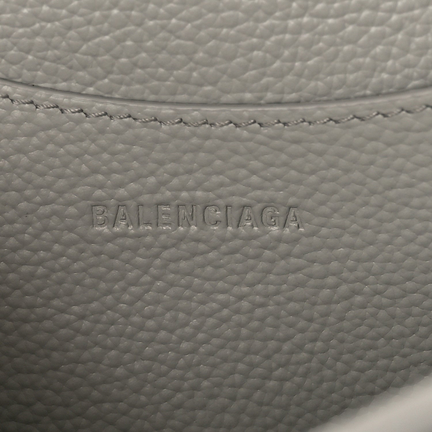 Balenciaga Grained Calfskin Neo Classic Silver Hardware S City Light Grey 6 of 8