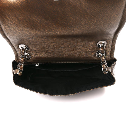 Chanel Metallic Caviar Medium Timeless CC Flap Bronze 5 of 11