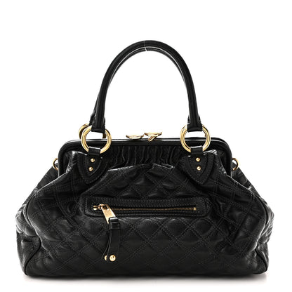 Marc Jacobs Calfskin Quilted Stam Black 1 of 9