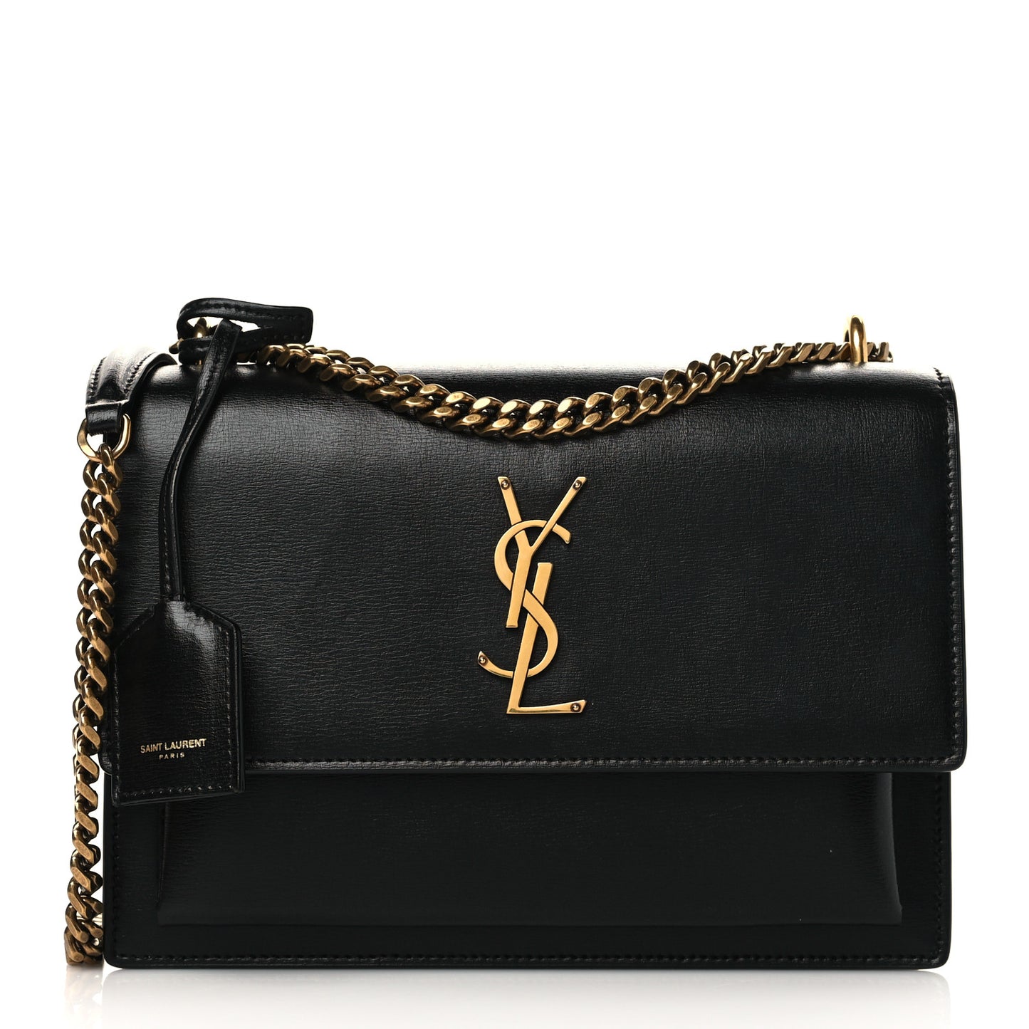 Calfskin Medium Monogram Sunset Black