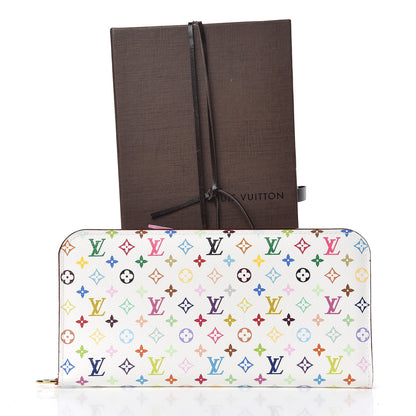 Louis Vuitton Monogram Multicolor Insolite Wallet White Litchi 7 of 7