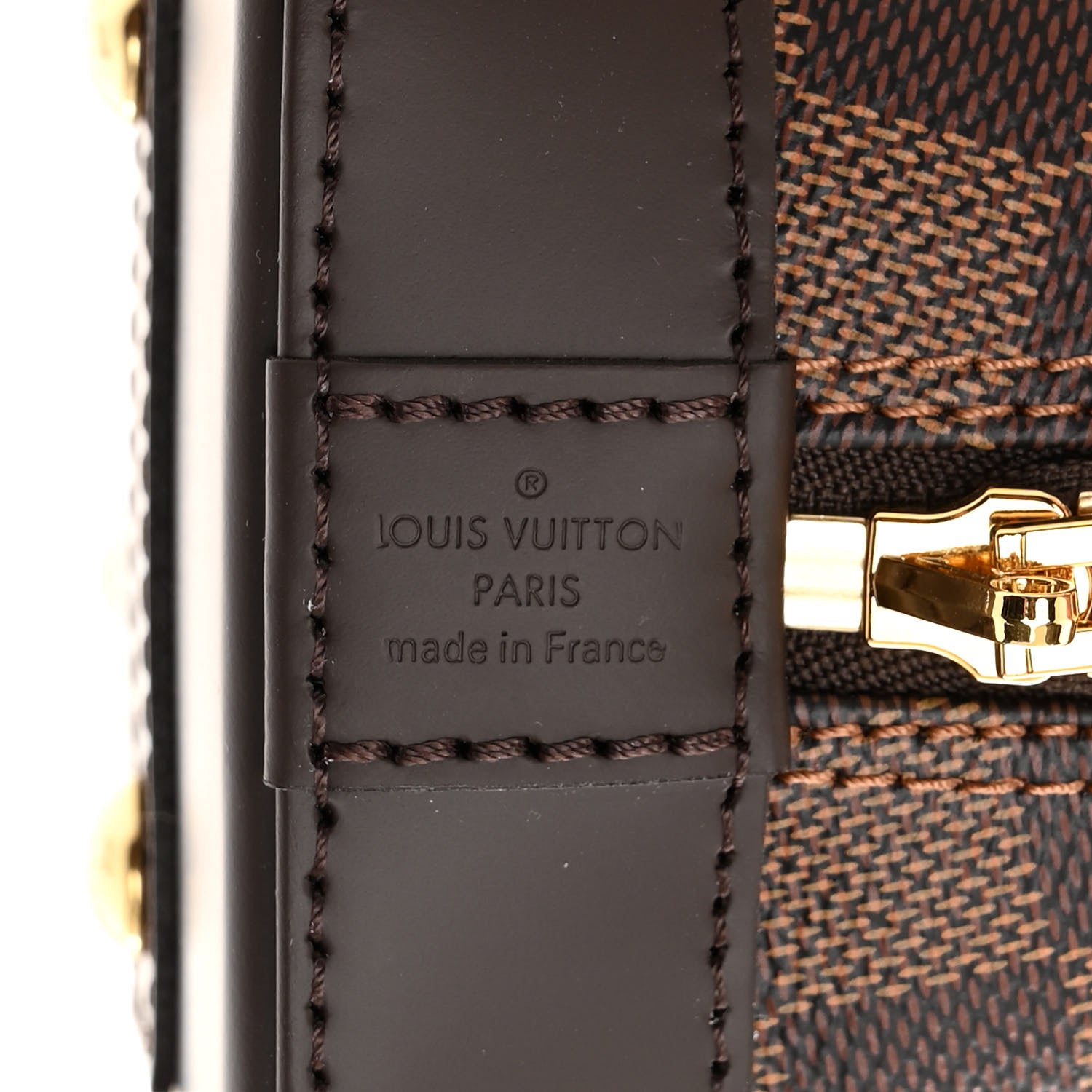 Louis Vuitton Damier Ebene Alma BB 6 of 11