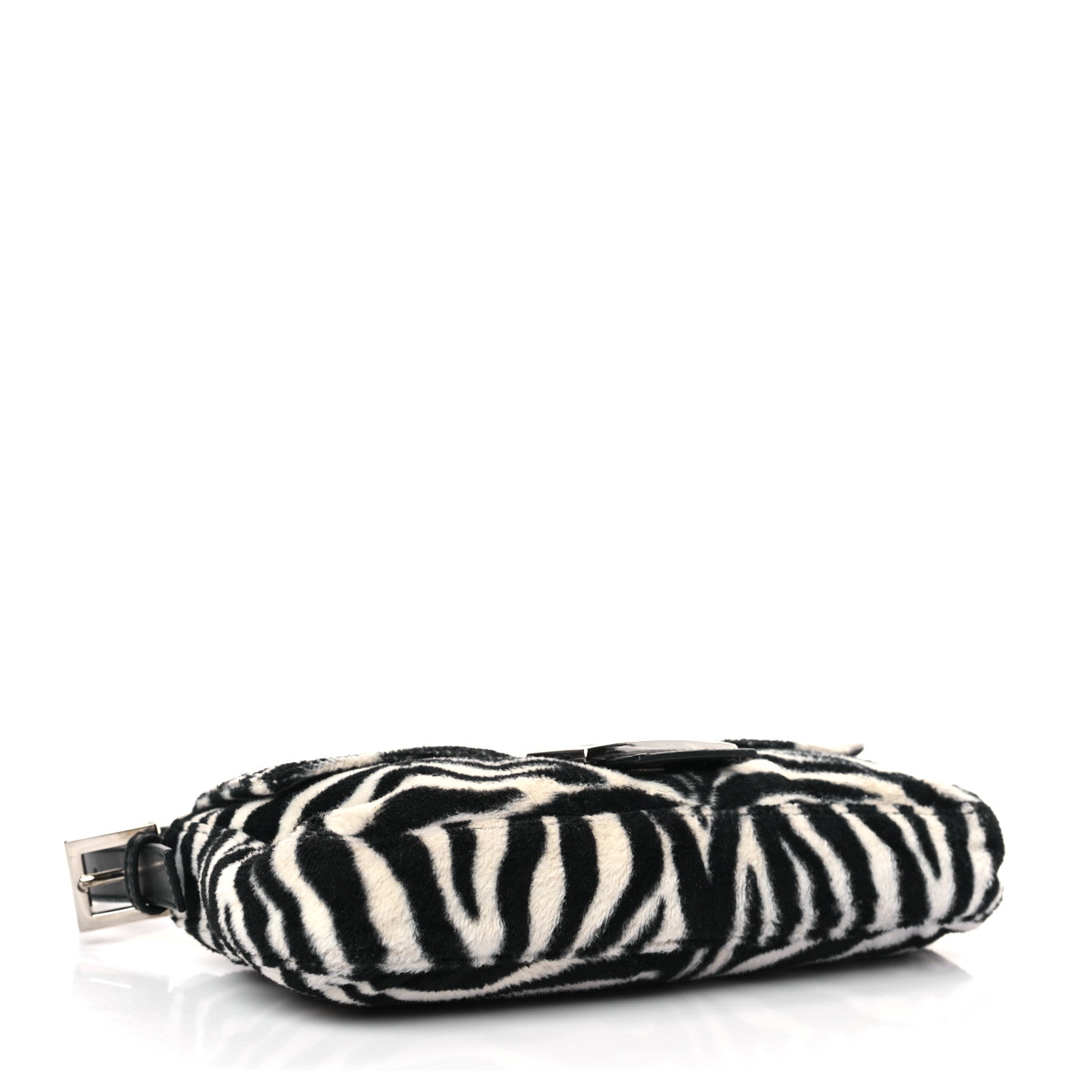 Fendi Zebra Print Baguette Black White 4 of 9