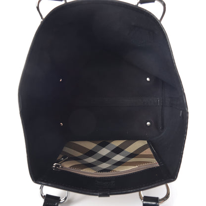 Burberry Supernova Check Stanton Tote Black 7 of 20