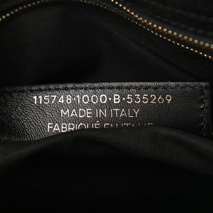 Balenciaga Calfskin Crocodile Embossed Classic Hardware City Black 12 of 24