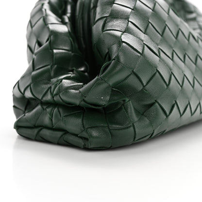 Bottega Veneta Nappa Maxi Intrecciato The Pouch Oversized Clutch Raintree 8 of 9