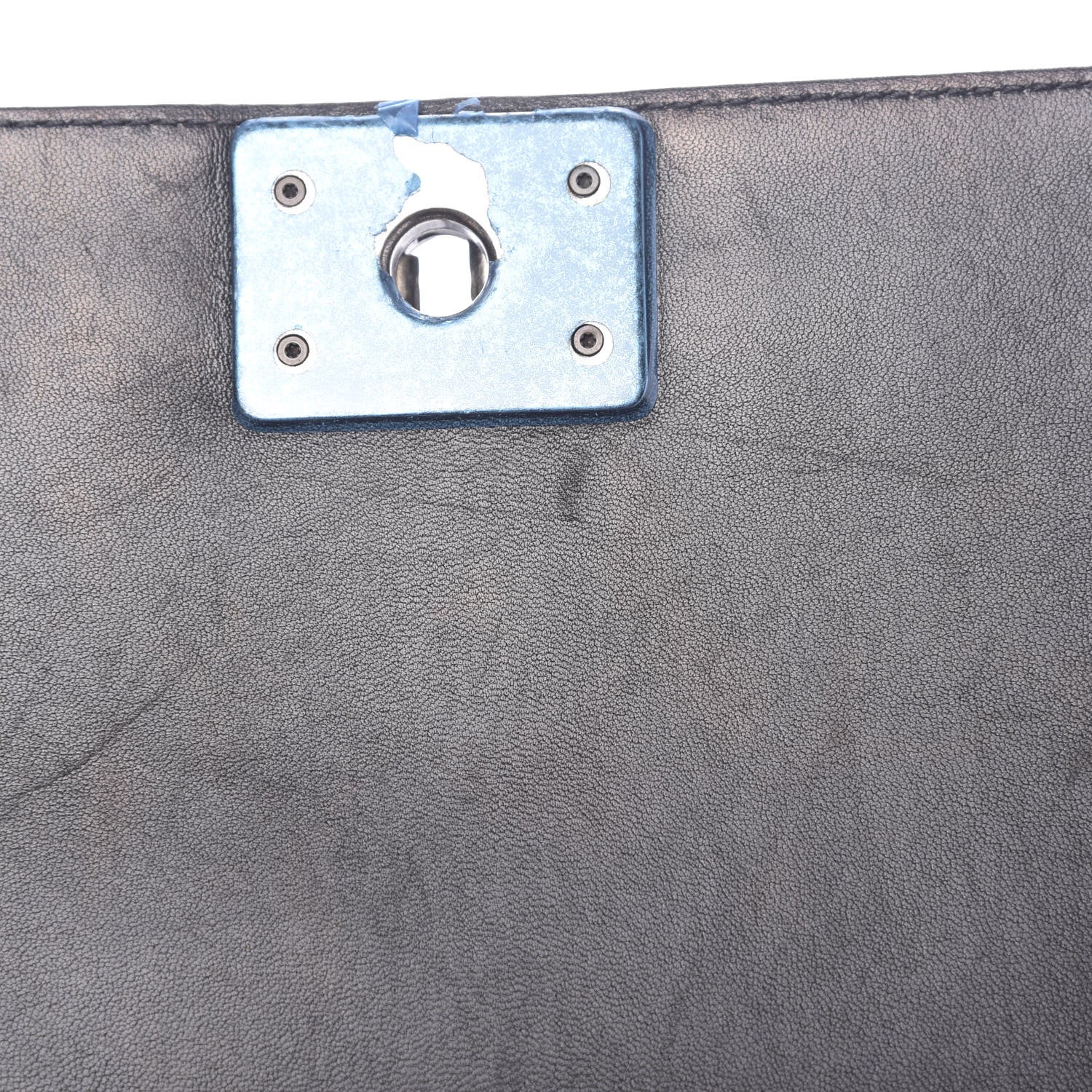 Chanel Lambskin Quilted Medium Boy Flap Black 11 of 15