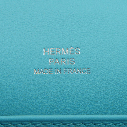 Hermes Swift Kelly Pochette Clutch Bleu Atoll 15 of 15