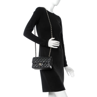 Chanel Caviar Quilted Mini Rectangular Flap Black 2 of 8