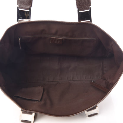 Gucci GG Monogram Pop Tote Brown 5 of 13