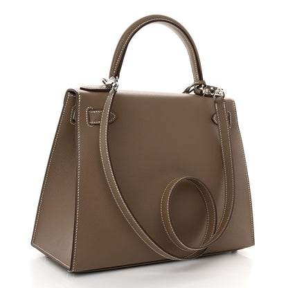 Hermes Epsom Kelly Sellier 28 Etoupe 3 of 11