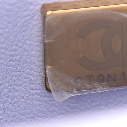 Chanel Caviar Quilted Extra Mini Coco Handle Flap Light Purple 7 of 9