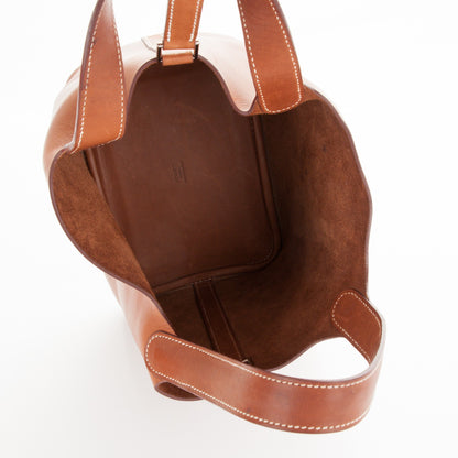 Hermes Natural Barenia Picotin 18 PM Fauve 5 of 7