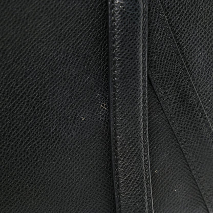 Christian Dior Grained Calfskin Saddle Bag Black 9 of 10