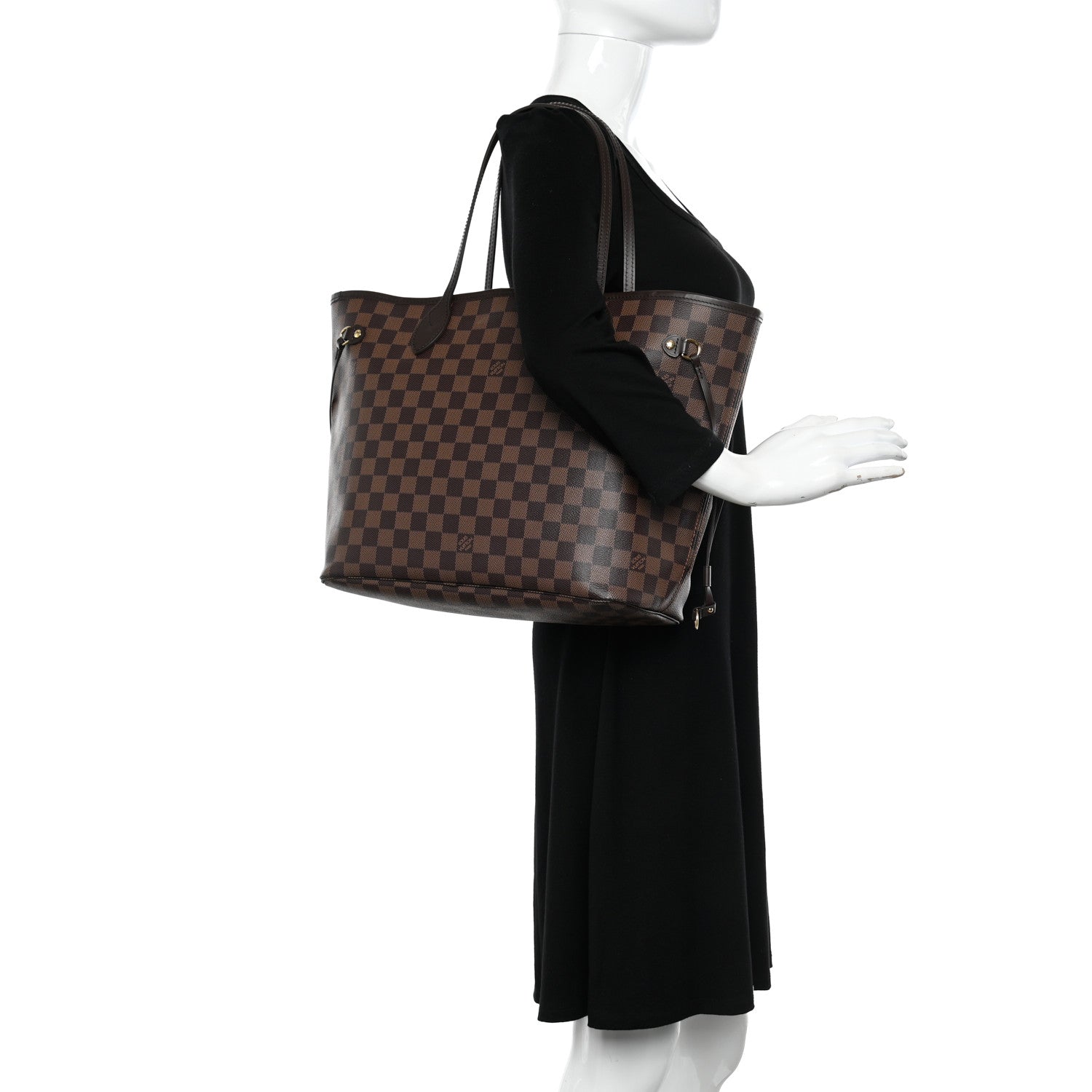 Louis Vuitton Damier Ebene Neo Neverfull MM 2 of 10
