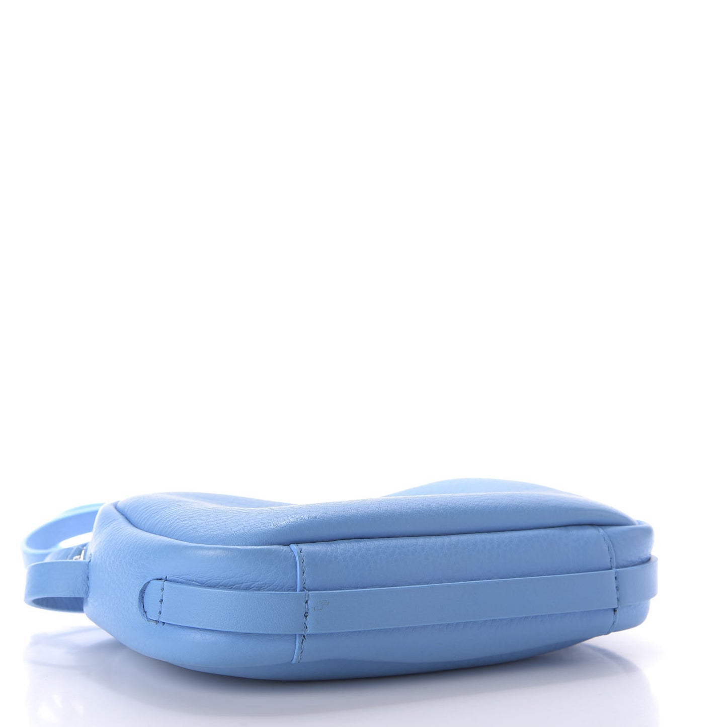 Calfskin Logo XS Everyday Camera Bag Bleu