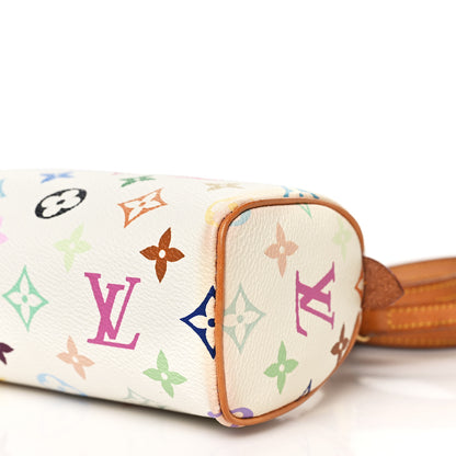 Louis Vuitton Monogram Multicolor Mini Sac HL Speedy White 9 of 11