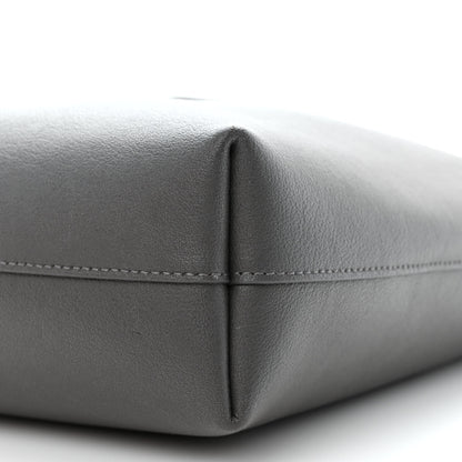 Saint Laurent Calfskin Toy Shopping Tote Earth Grey 10 of 13