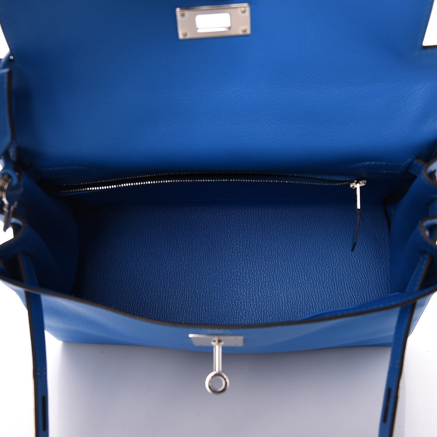 Evercolor Kelly Retourne 28 Bleu Hydra