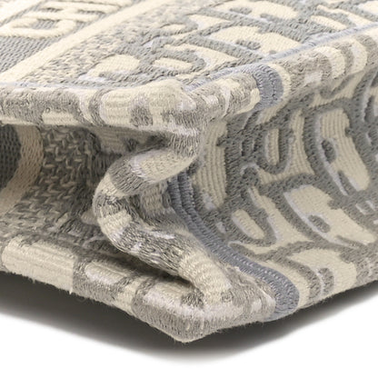 Christian Dior Oblique Mini Book Tote Grey Multicolor 9 of 12