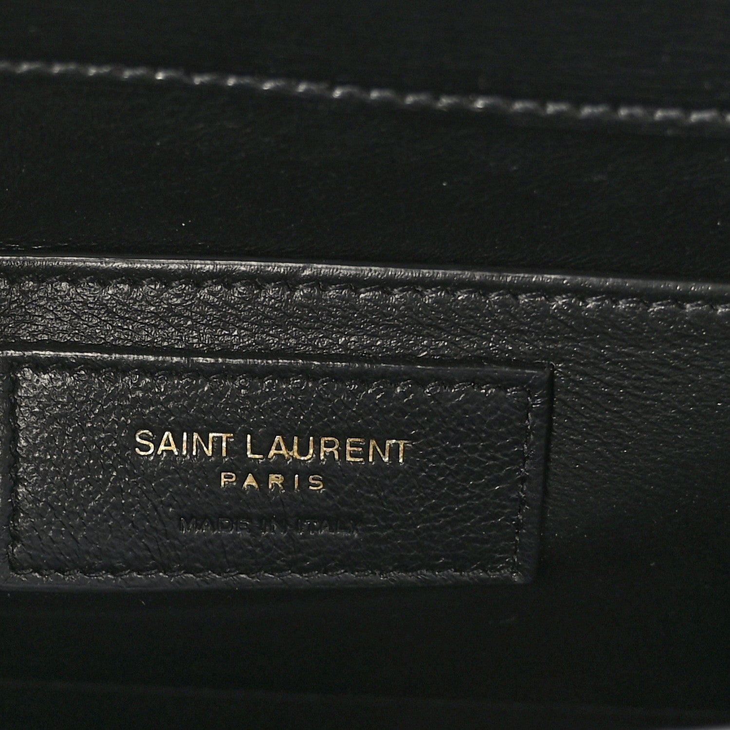 Saint Laurent Smooth Calfskin Medium Monogram Sunset Satchel Black 6 of 8