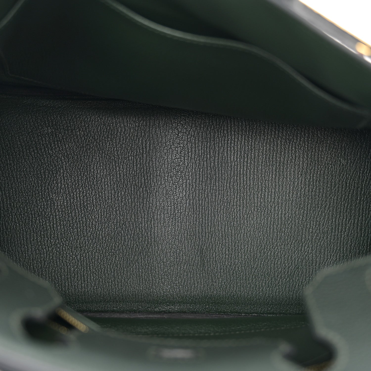 Hermes Togo BIRKIN 30 Vert Fonce 5 of 12
