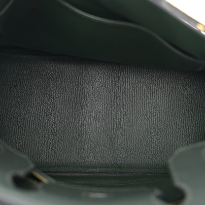 Hermes Togo BIRKIN 30 Vert Fonce 5 of 12
