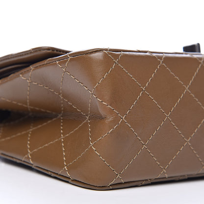 Chanel Aged Calfskin Quilted 2.55 Reissue 225 Flap Brown 8 of 11