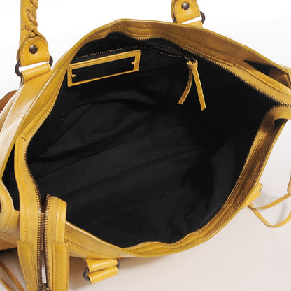 Balenciaga Agneau Classic Hardware City Moutarde 5 of 15