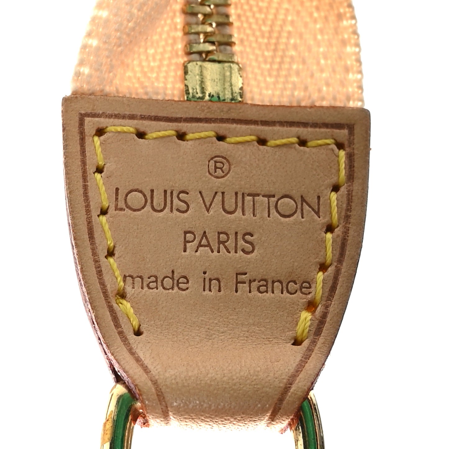 Monogram Multicolor Pochette Accessories White