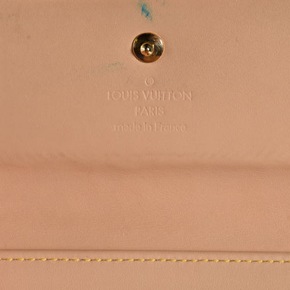 Louis Vuitton Monogram Multicolor Porte-Monnaie Billets Wallet Black 5 of 7
