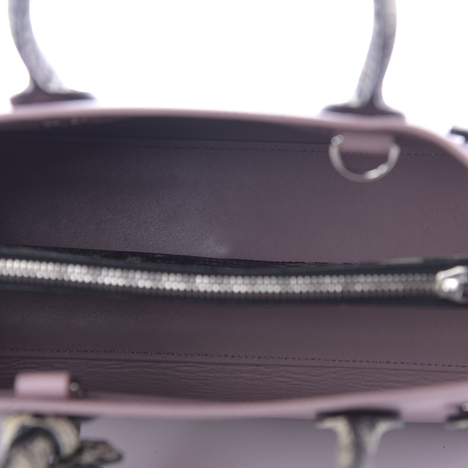 Saint Laurent Calfskin Embossed Python Baby Sac De Jour Powder Pink 5 of 13
