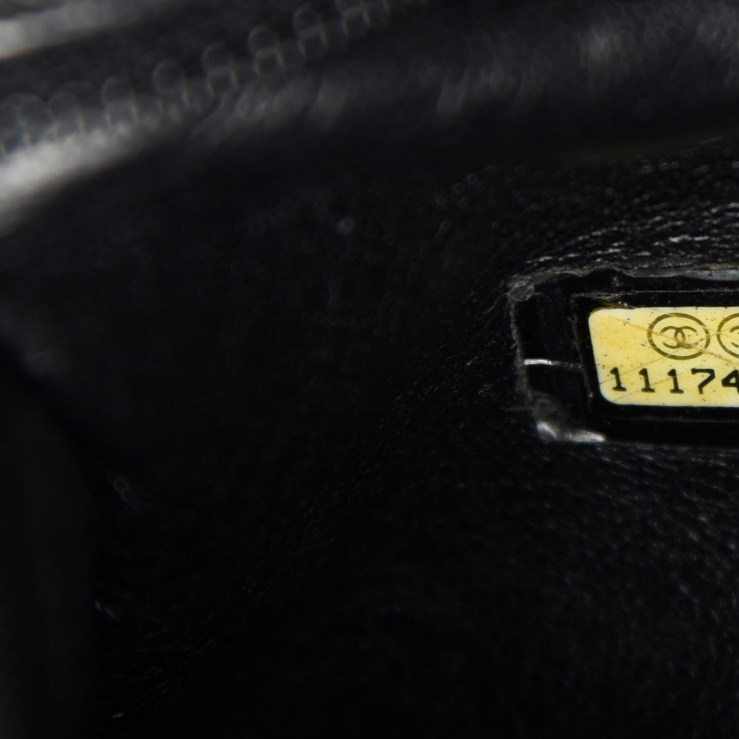 Chanel Metallic Goatskin Luxe Ligne Flap Black 9 of 10