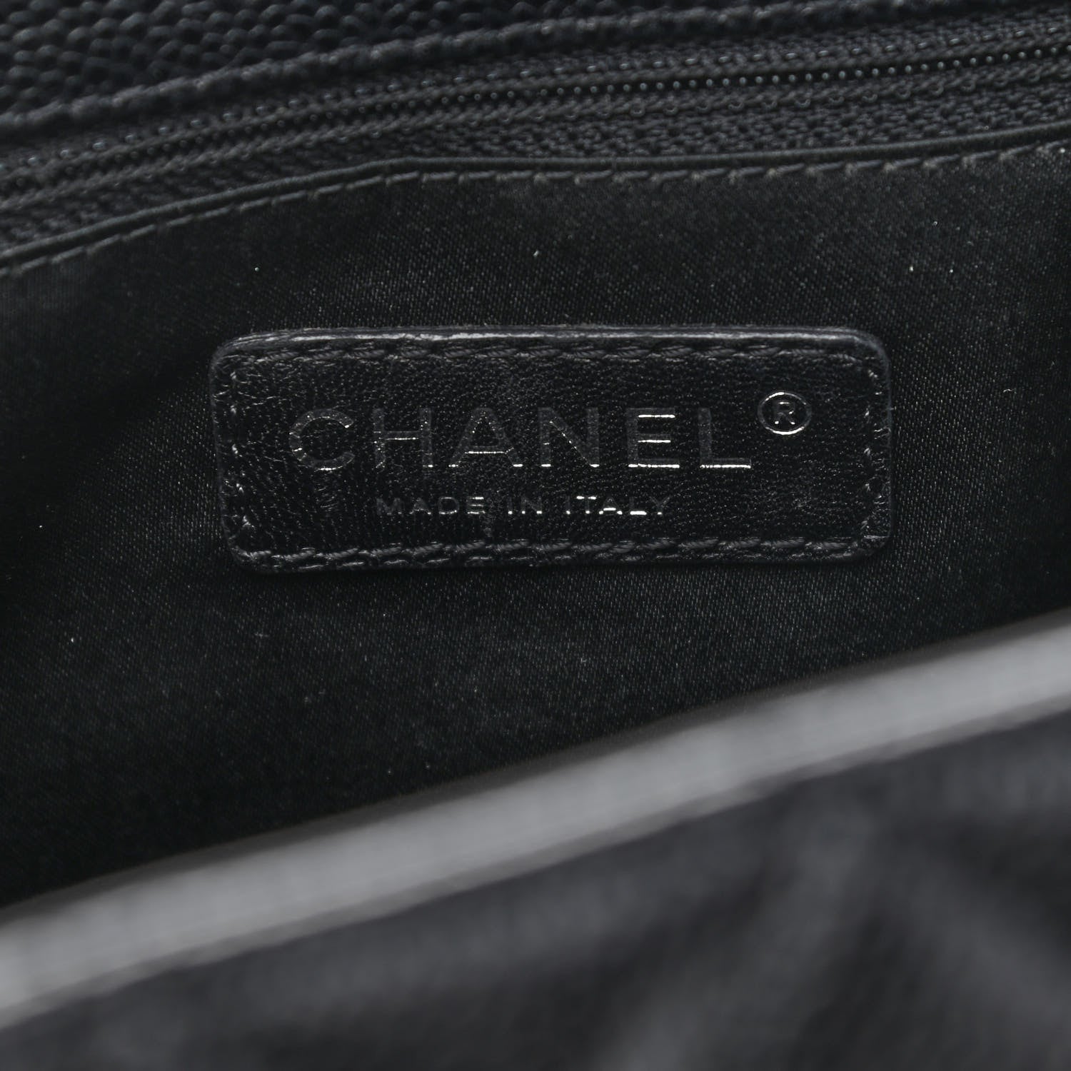 Chanel Caviar Quilted Grand Shopping Tote GST Black 6 of 11
