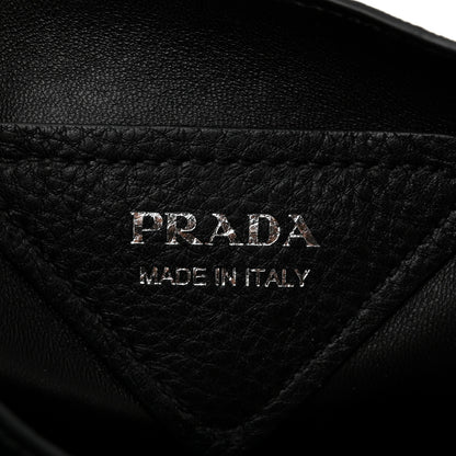 Prada Vitello Daino Soft Medium Dynamique Tote Black 6 of 10