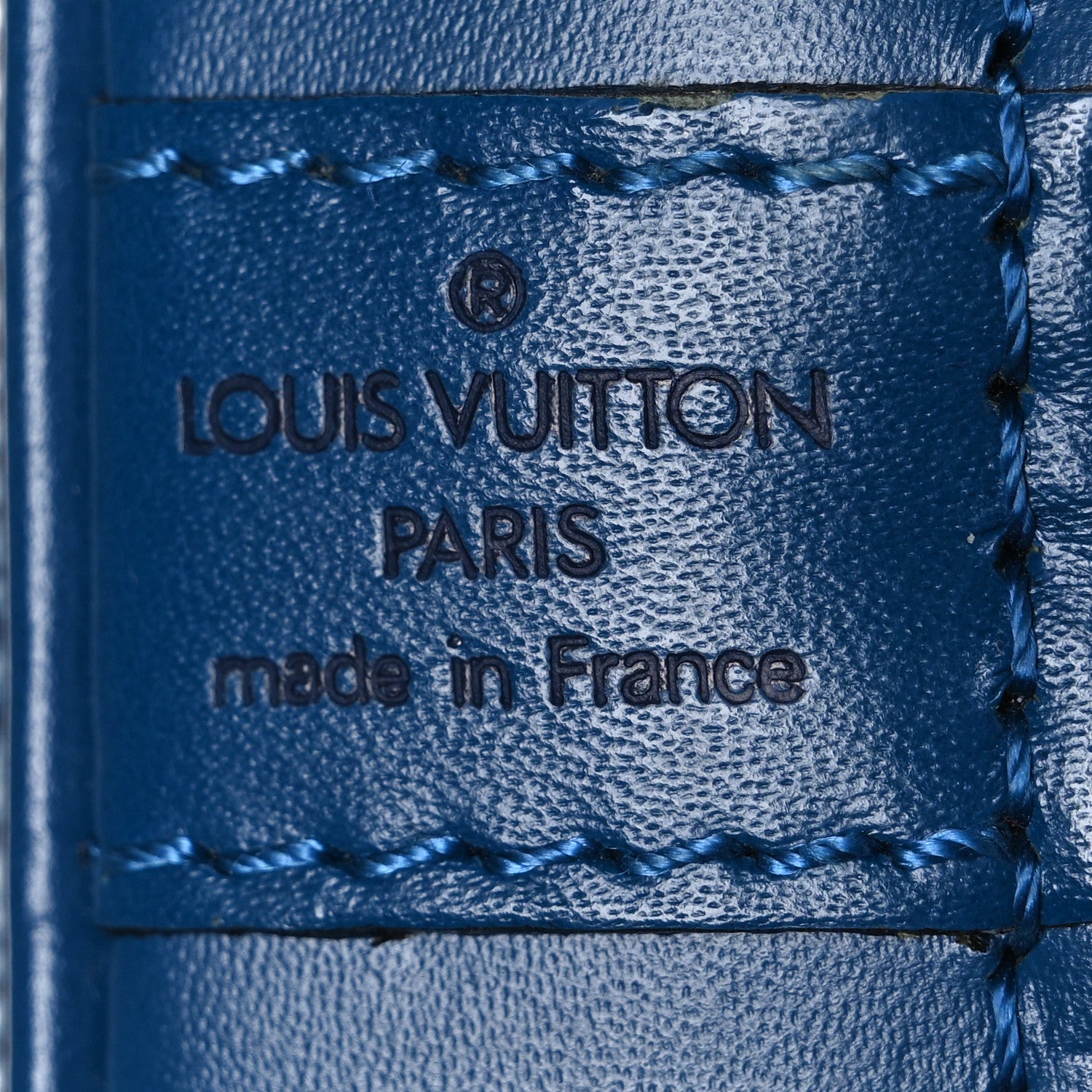 Louis Vuitton Epi Alma PM Cyan 6 of 11