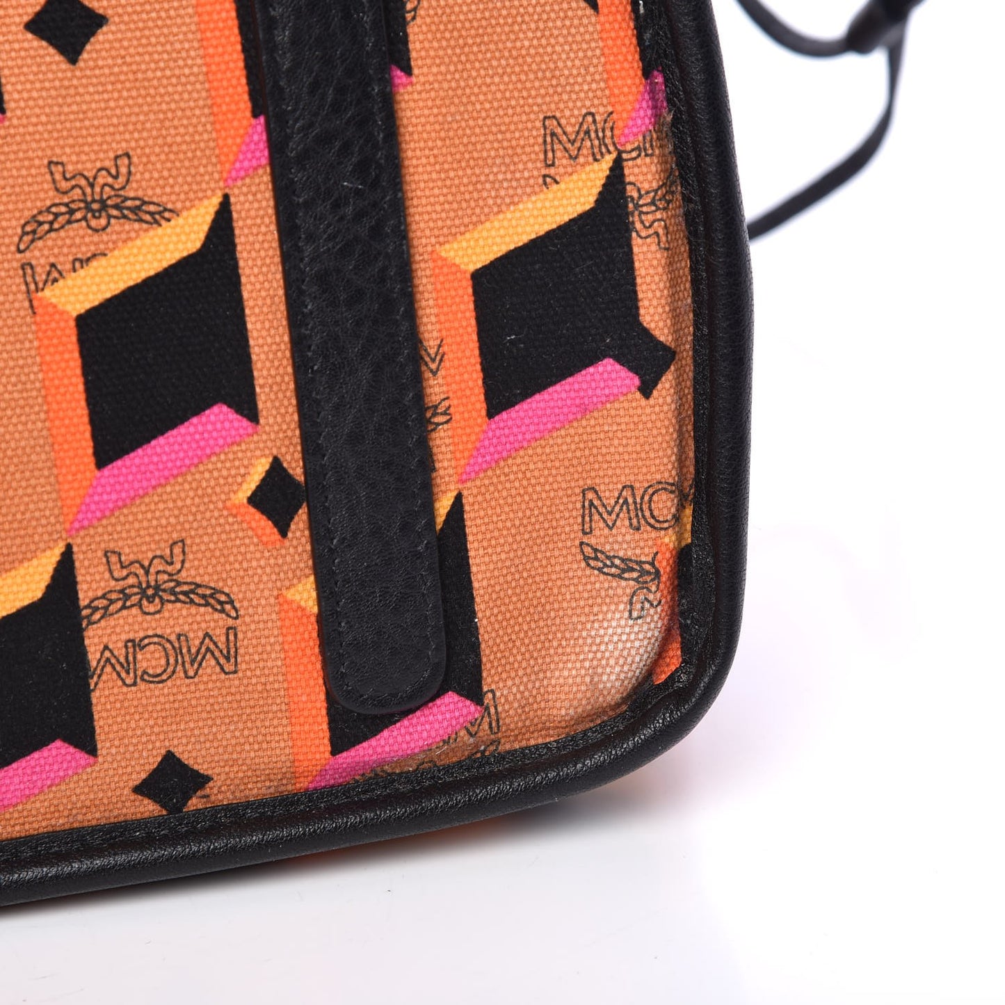 Visetos Medium Reversible Shopping Tote Black