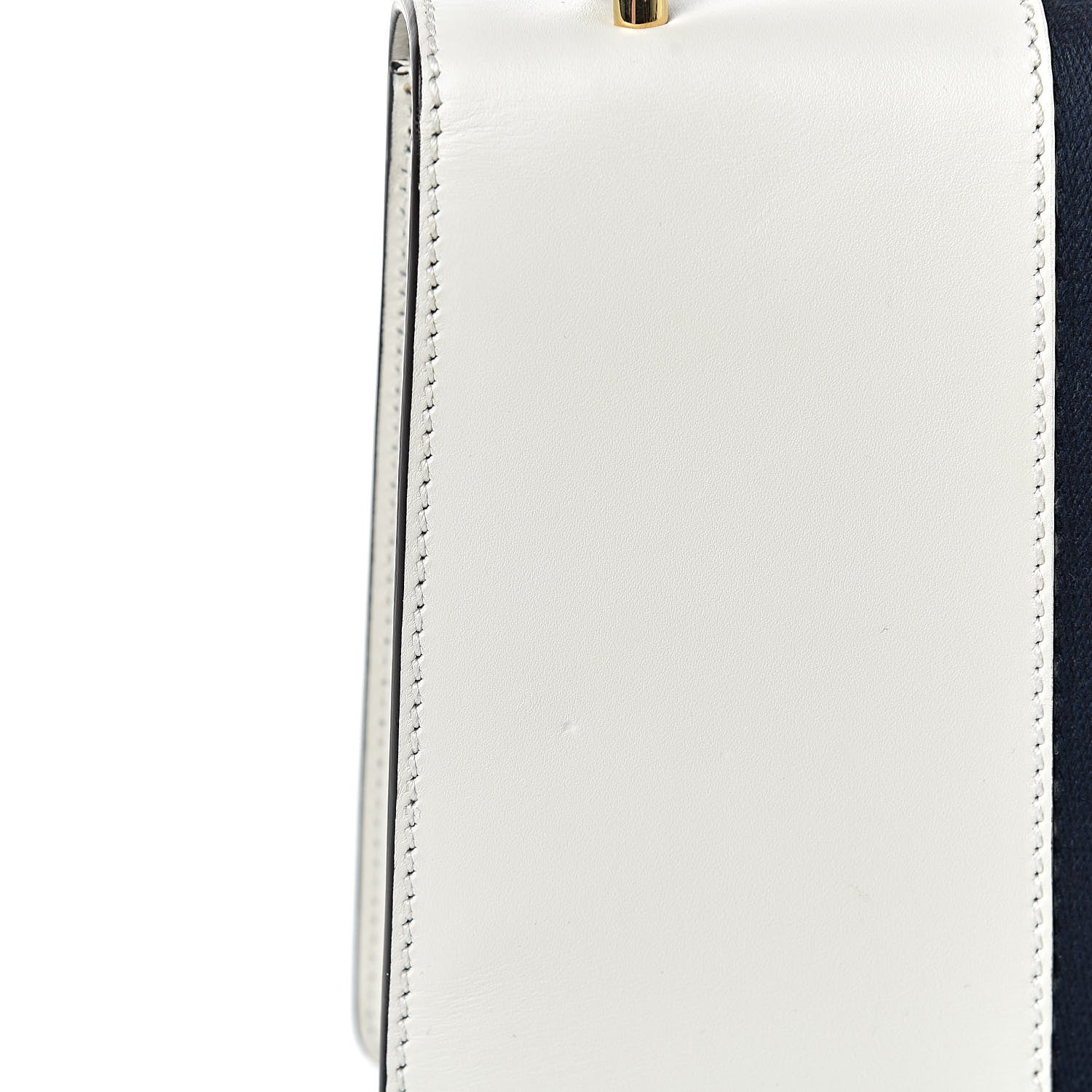 Gucci Calfskin Embroidered Small Sylvie Shoulder Bag White 14 of 14